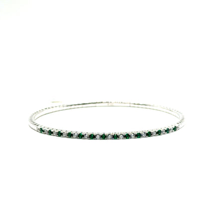 Caña Flexible de Zafiro en Plata 925 (1.6cts)