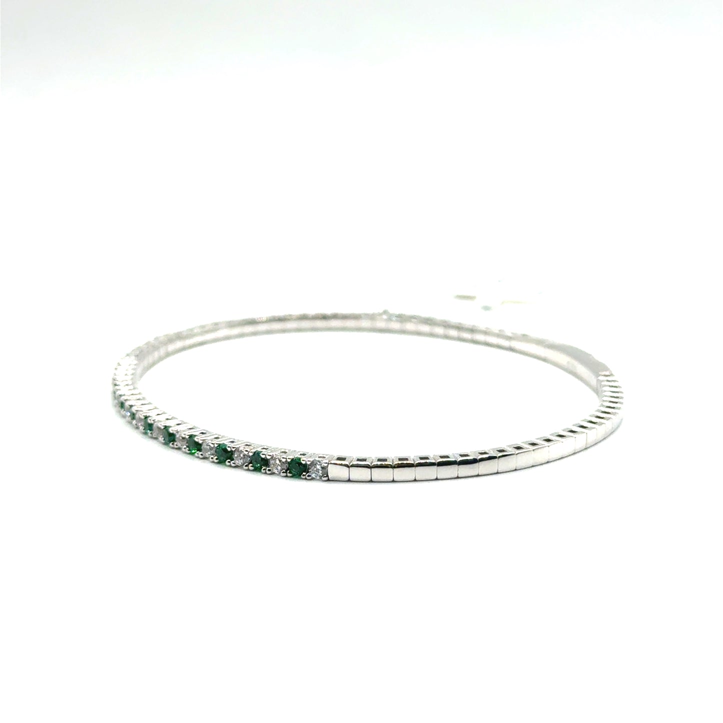 Caña Flexible de Zafiro en Plata 925 (1.6cts)