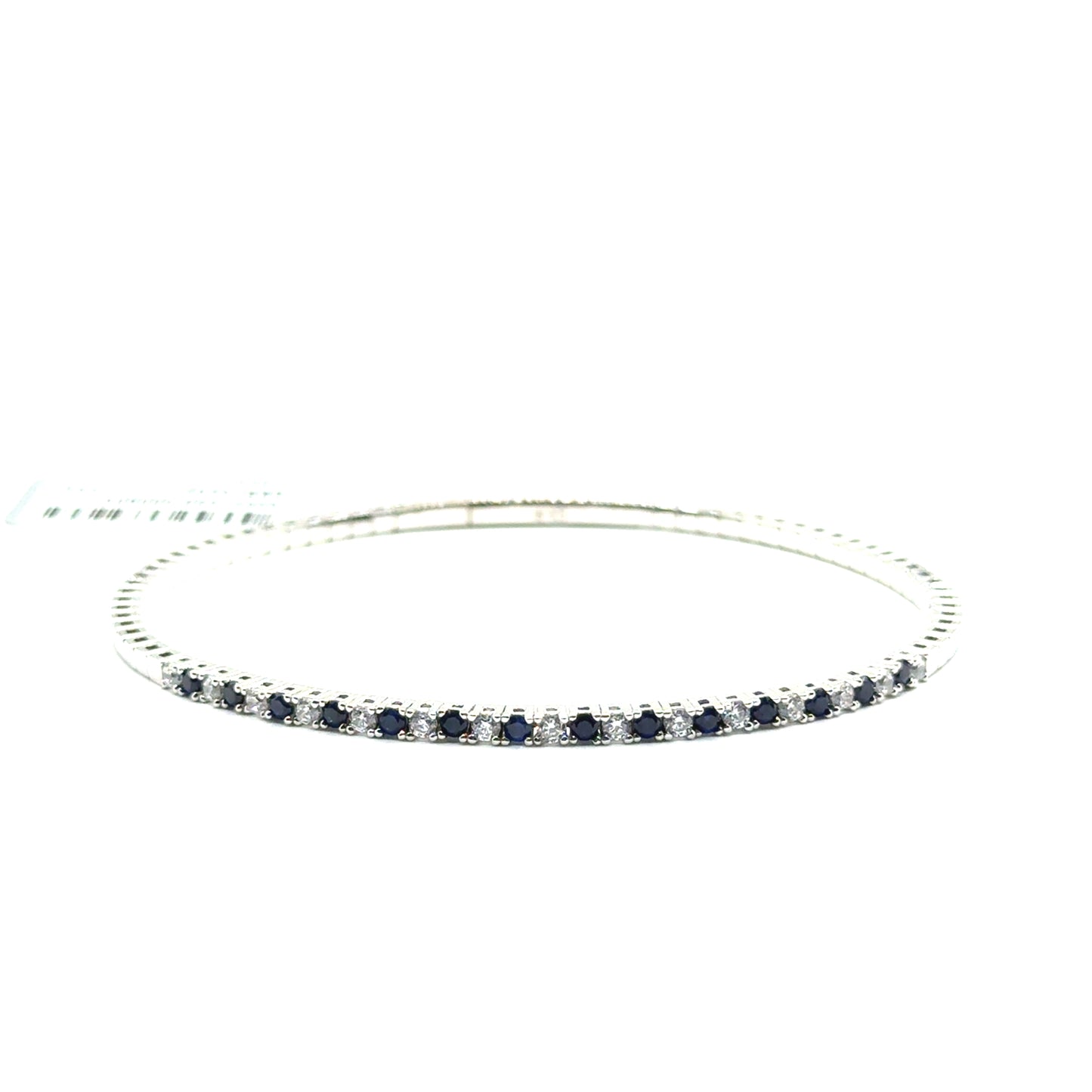 Caña Flexible de Zafiro en Plata 925 (1.6cts)