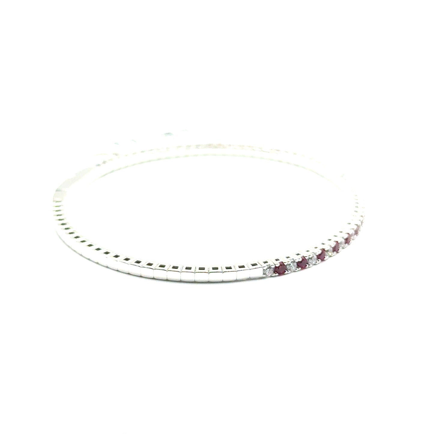 Caña Flexible de Zafiro en Plata 925 (1.6cts)