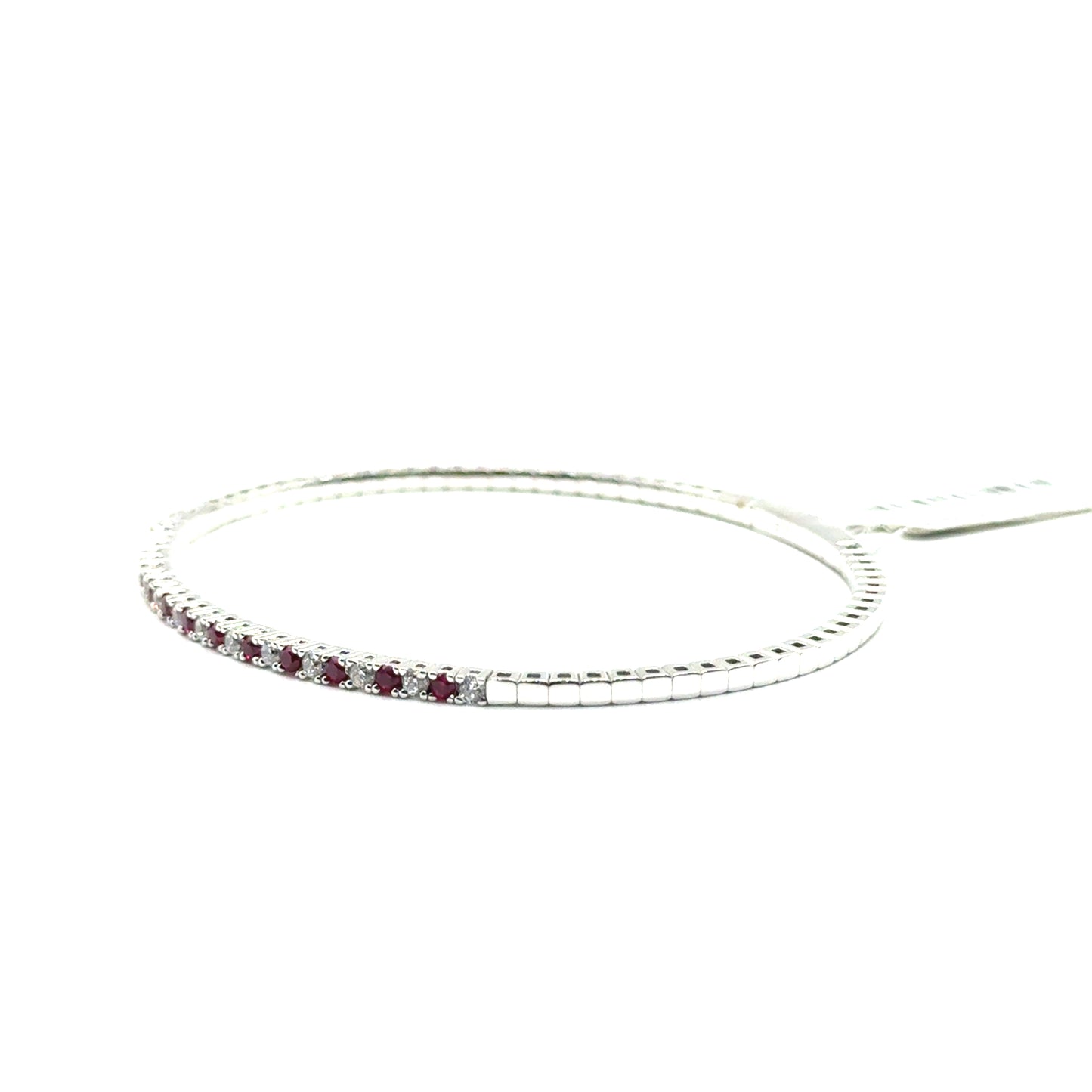 Caña Flexible de Zafiro en Plata 925 (1.6cts)