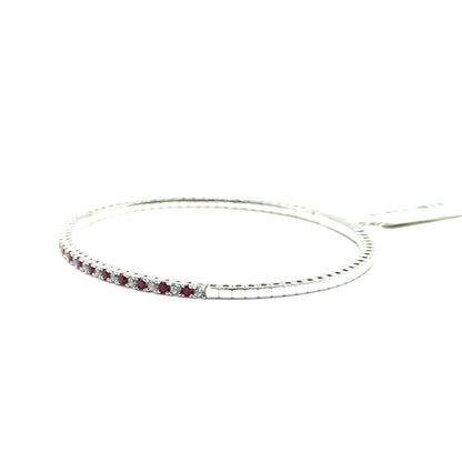 Caña Flexible de Zafiro en Plata 925 (1.6cts)