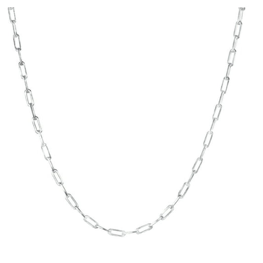 Cadena Clip en Plata (3mm)