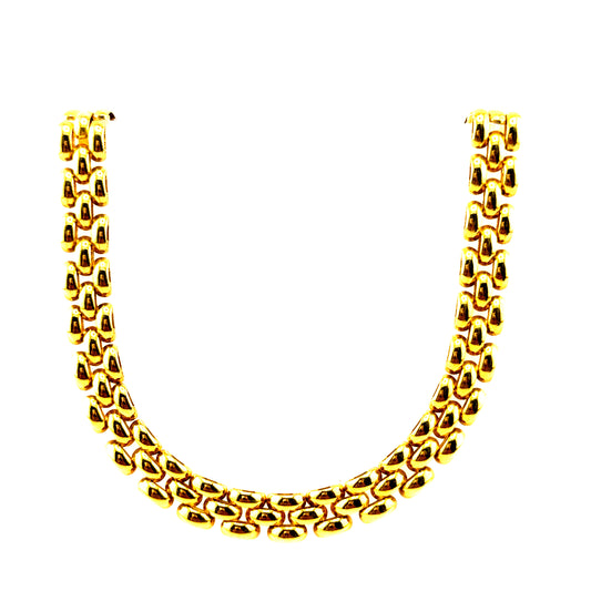 Cadena (pantera) en Oro 14K