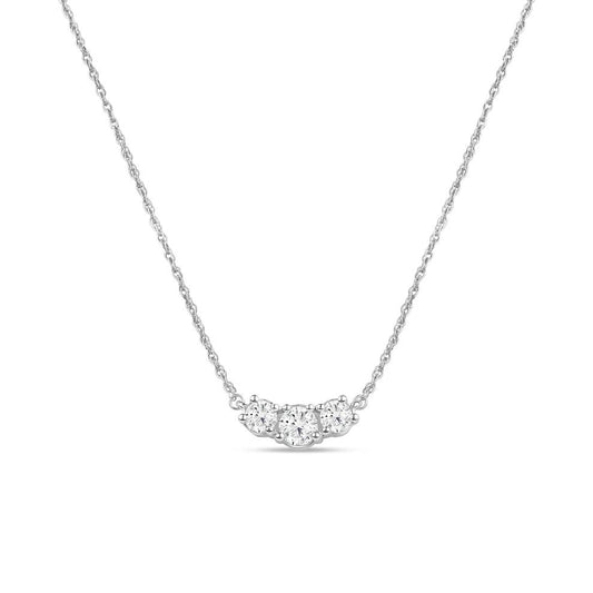 Collar de Diamante de Laboratorio en Oro 14K