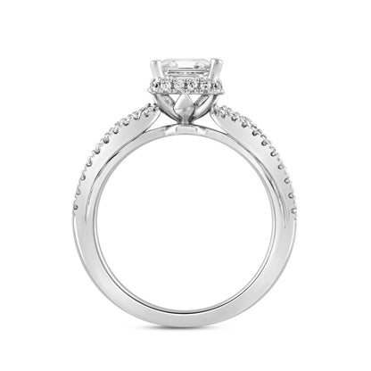 Anillo de Diamante Laboratorio en Oro 14K