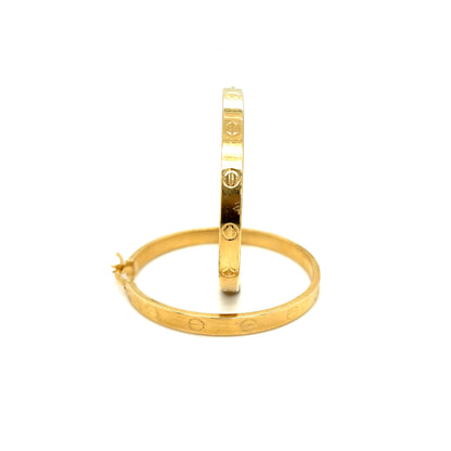 Argollas (Cartier) en Oro 14K