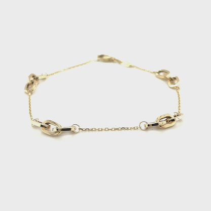 Pulsera en Oro 10K